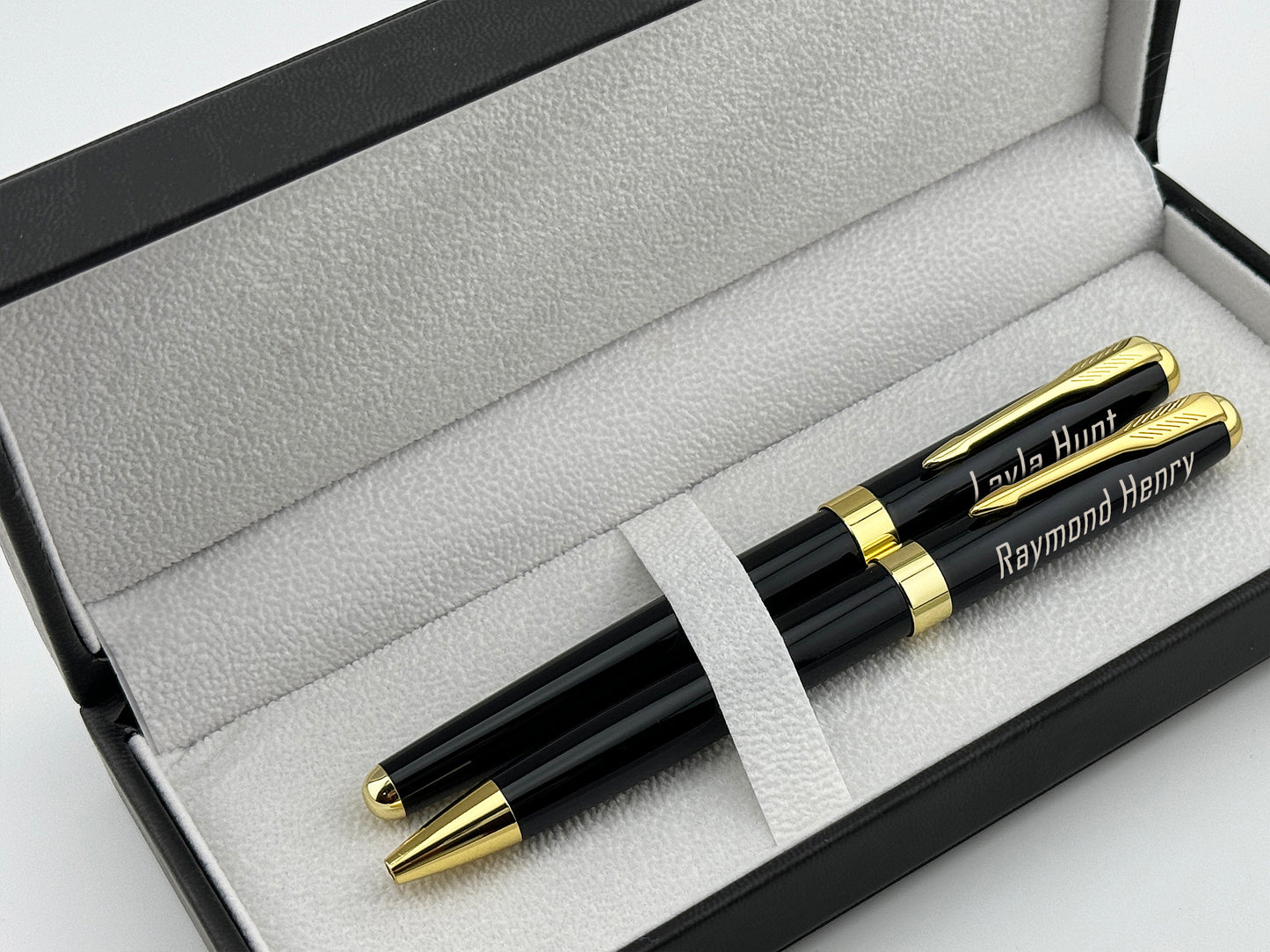 Engraved High-quality Metal Pen Sets for Companies, Healthcare Promotions, Custom Durable Pen Set with Engraving, Engraved Pen Set of 2 for Corporate Use