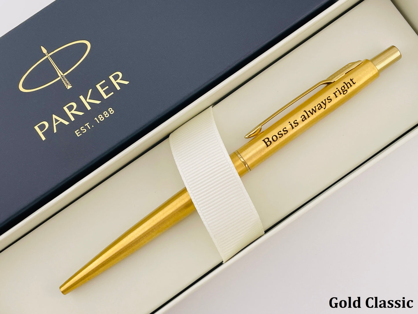 Engraved Parker Classic Pens in Bulk, Branded Office Pens, Promotional Pens for Businesses, Personalized Corporate Stationery Pens, Client Appreciation Gift