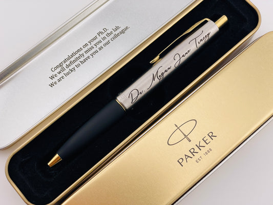 Personalized Parker Frontier Pens, Premium Custom Bulk Pens, Engraved Pens for Corporate events, Custom Executive Pens, High-End Customized Pens