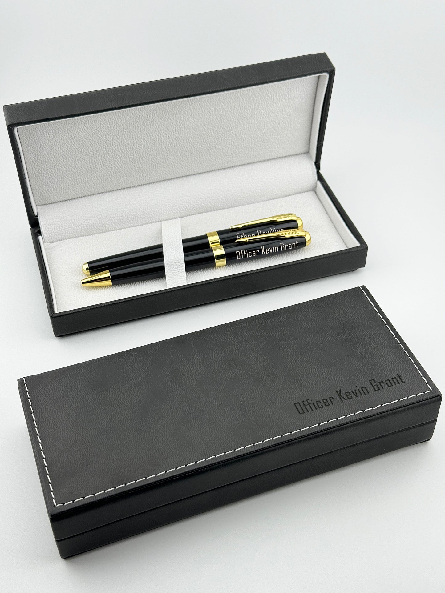 Engraved High-quality Metal Pen Sets for Companies, Healthcare Promotions, Custom Durable Pen Set with Engraving, Engraved Pen Set of 2 for Corporate Use