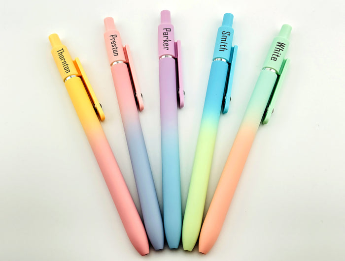 Custom Engraved Color Pens 