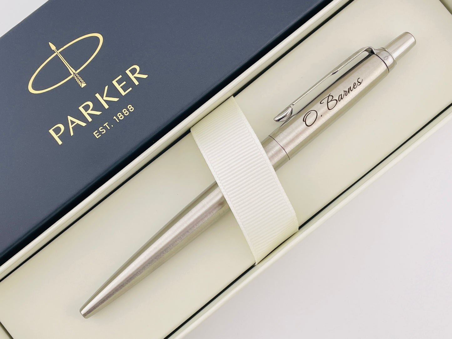 Engraved Parker Jotter Ballpoint Pens, Corporate Gifts for Professionals in Bulk, Executive Office Parker Pens with Custom Branding